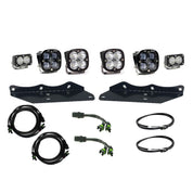 Baja Designs Fog Pocket Light Kit Squadron / S2 Series SAE Pattern Clear Lens For Ford F-150 Raptor 2017-2020 447617