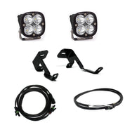 Baja Designs A-Pillar Light Kit Pair Squadron Pro Series Spot Pattern Clear Lens Upfitter Wiring 447620