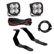 Baja Designs A-Pillar Light Kit Pair Squadron Sport Series Driving/Combo Pattern Clear Lens 447628