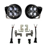 Baja Designs Fog Pocket Light Kit Squadron-R Series Spot Pattern Clear Lens 447641