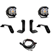 Baja Designs Bumper LED Light Kit LP4 Series Driving/Combo Pattern Clear Lens Toggle Wiring 447658