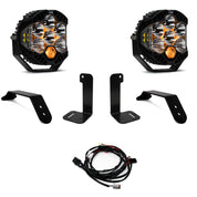 Baja Designs Bumper LED Light Kit LP6 Pro Series Driving/Combo Pattern Clear Lens Toggle Wiring 447659