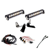 Baja Designs Grille Light Bar Kit Dual 10 inch S8 Series Driving/Combo Pattern Clear Lens 447660