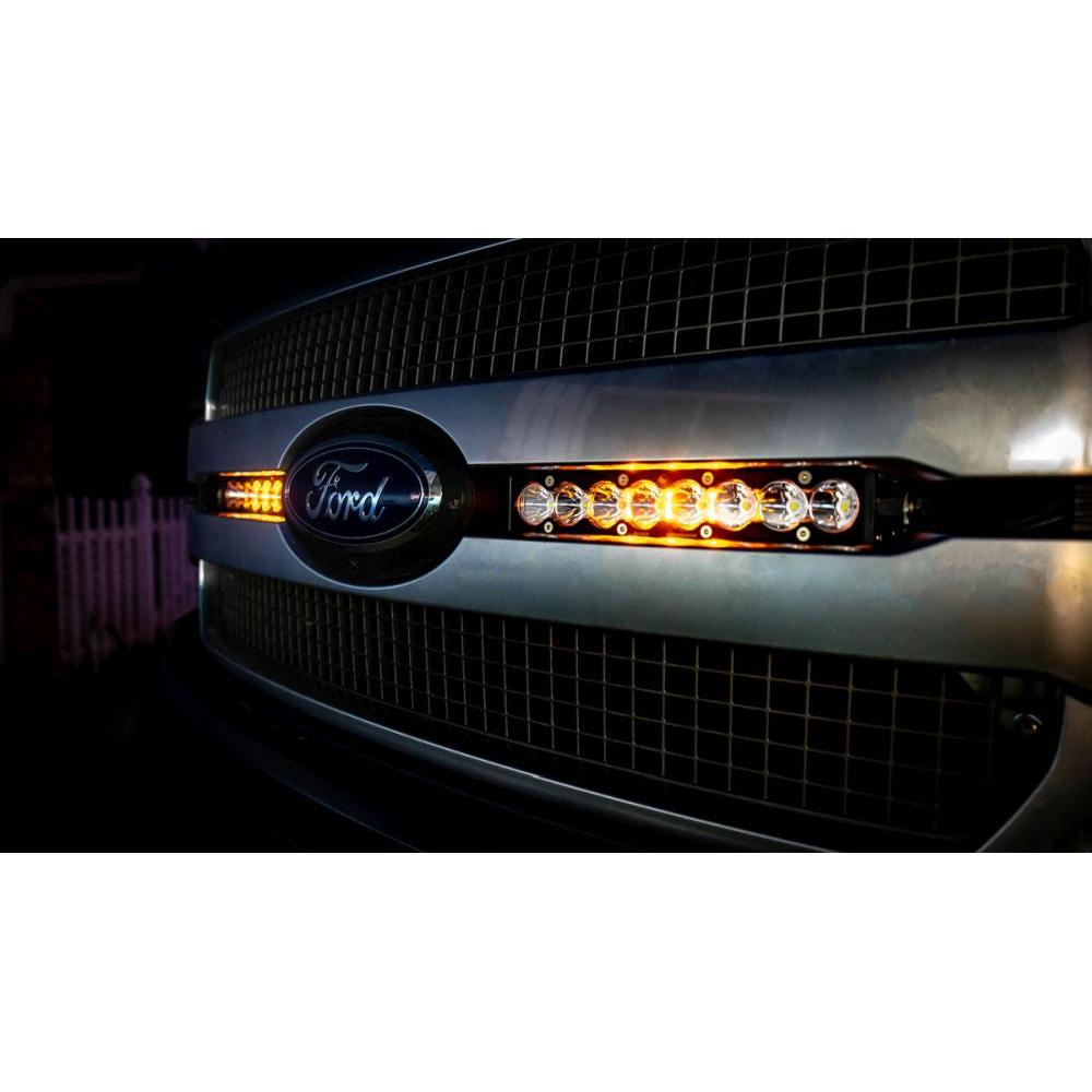 Baja Designs Grille Light Bar Kit Dual 10 inch S8 Series Driving/Combo Pattern Clear Lens 447660