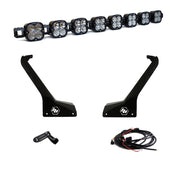 Baja Designs Roof LED Light Bar Kit 50 inch 8 XL Linkable Series Multi Pattern Clear Lens Toggle Wiring 447664