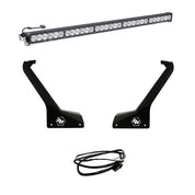 Baja Designs Roof LED Light Bar Kit 50 inch OnX6+ Series Driving/Combo Pattern Clear Lens Upfitter Wiring 447666UP