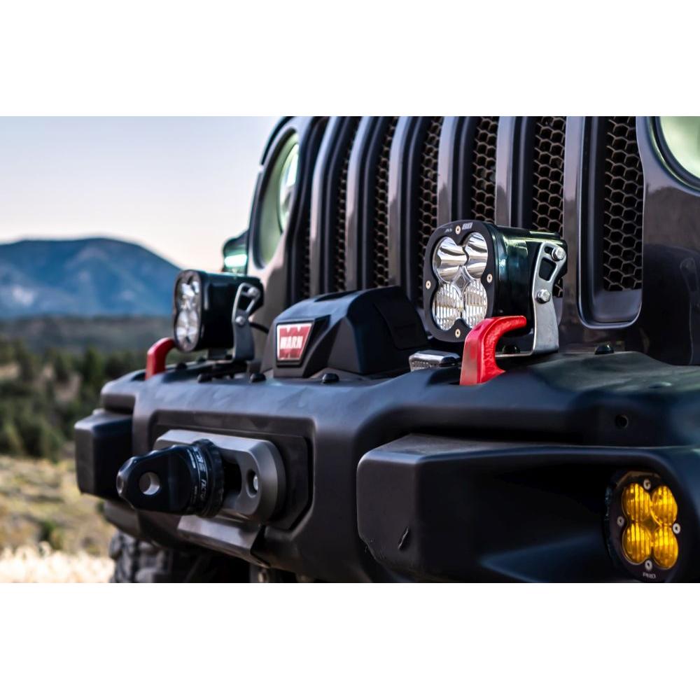 Baja Designs Bumper LED Light Kit XL Sport Series Driving/Combo Pattern Clear Lens Toggle Wiring 447667
