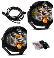 Baja Designs Bumper LED Light Kit LP6 Series Driving/Combo Pattern Clear Lens Toggle Wiring 447671