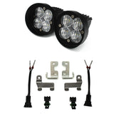 Baja Designs Fog Pocket Light Kit Squadron Series Wide Cornering Pattern Clear Lens 447676