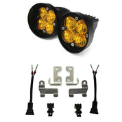 Baja Designs Fog Pocket Light Kit Squadron Series Wide Cornering Pattern Baja Amber Lens 447677