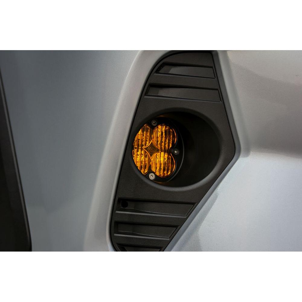 Baja Designs Fog Pocket Light Kit Squadron Series Wide Cornering Pattern Baja Amber Lens 447677