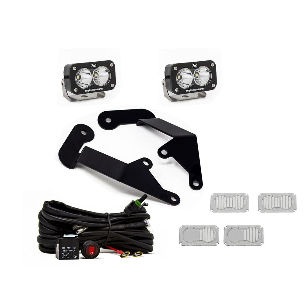 Baja Designs A-Pillar Light Kit Pair S2 Pro Series Spot Pattern Clear Lens 447701