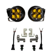 Baja Designs Fog Pocket Light Kit Squadron-R Series SAE Pattern Baja Amber Lens 447704