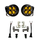 Baja Designs Fog Pocket Light Kit Squadron-R Series SAE Pattern Baja Amber Lens 447704