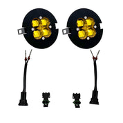 Baja Designs Fog Pocket Light Kit Squadron Series SAE Pattern Baja Amber Lens 447705