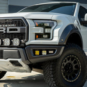 Baja Designs Fog Pocket Light Kit Squadron / S2 Series SAE Pattern Baja Amber Lens For Ford F-150 Raptor 2017-2020 447717