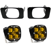 Baja Designs Fog Pocket Light Kit Squadron Series SAE Pattern Baja Amber Lens 447718