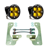 Baja Designs Fog Pocket Light Kit Squadron-R Series SAE Pattern Baja Amber Lens 447723