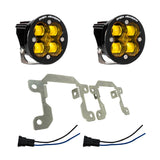 Baja Designs Fog Pocket Light Kit Squadron-R Series SAE Pattern Baja Amber Lens 447725