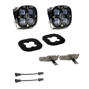 Baja Designs Fog Pocket Light Kit Squadron Series SAE Pattern Clear Lens 447730