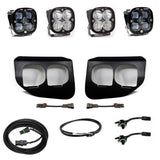 Baja Designs Fog Pocket Light Kit Squadron Pro Series SAE Pattern Clear Lens Upfitter Wiring 447736UP