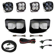 Baja Designs Fog Pocket Light Kit Squadron / Sport Series SAE Pattern Clear Lens Toggle Wiring 447738