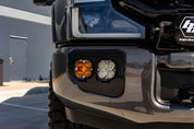 Baja Designs Fog Pocket Light Kit Squadron / Sport Series SAE Pattern Clear Lens Toggle Wiring 447738