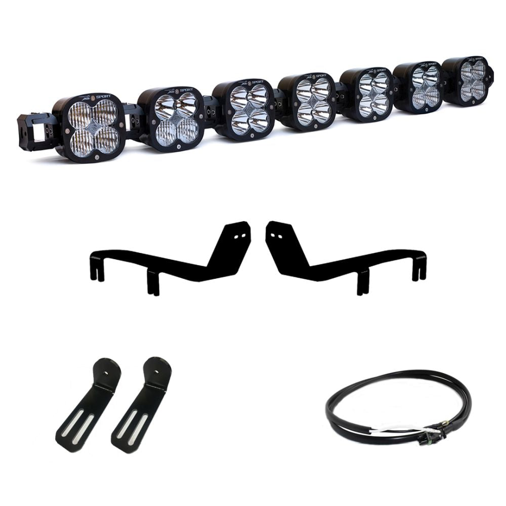 Baja Designs Bumper LED Light Kit XL Linkable Series Multi Pattern Clear Lens For Ford F-150 Raptor 2017-2020 447740