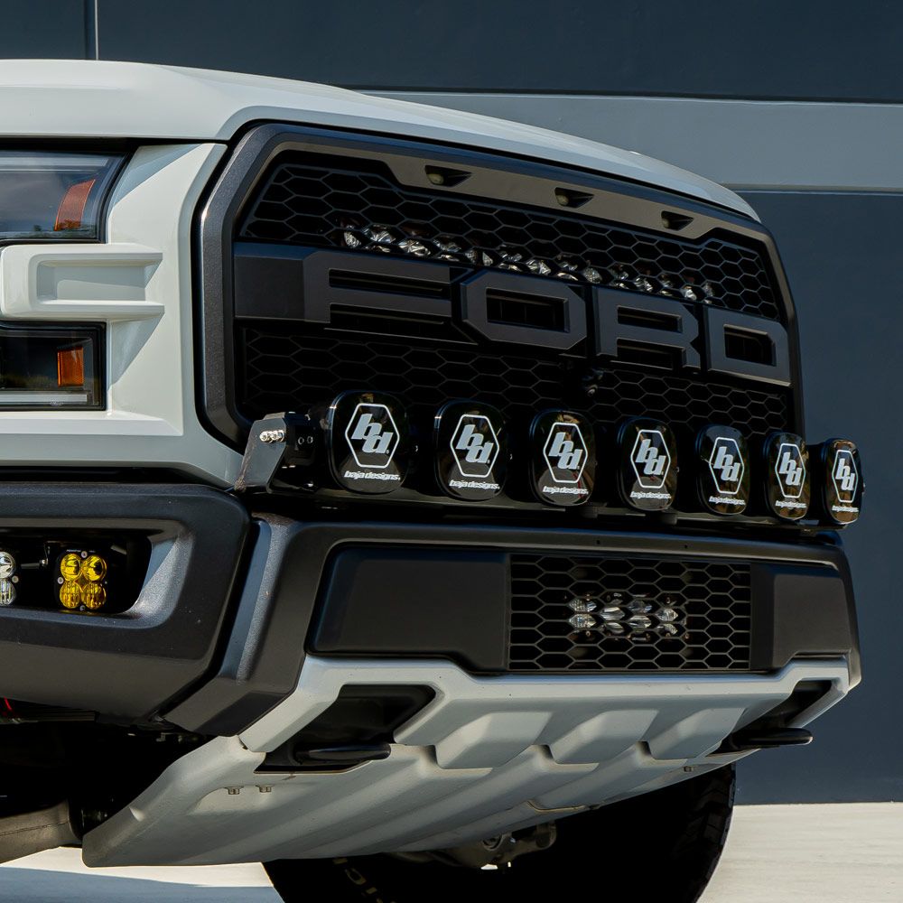 Baja Designs Bumper LED Light Kit XL Linkable Series Multi Pattern Clear Lens For Ford F-150 Raptor 2017-2020 447740