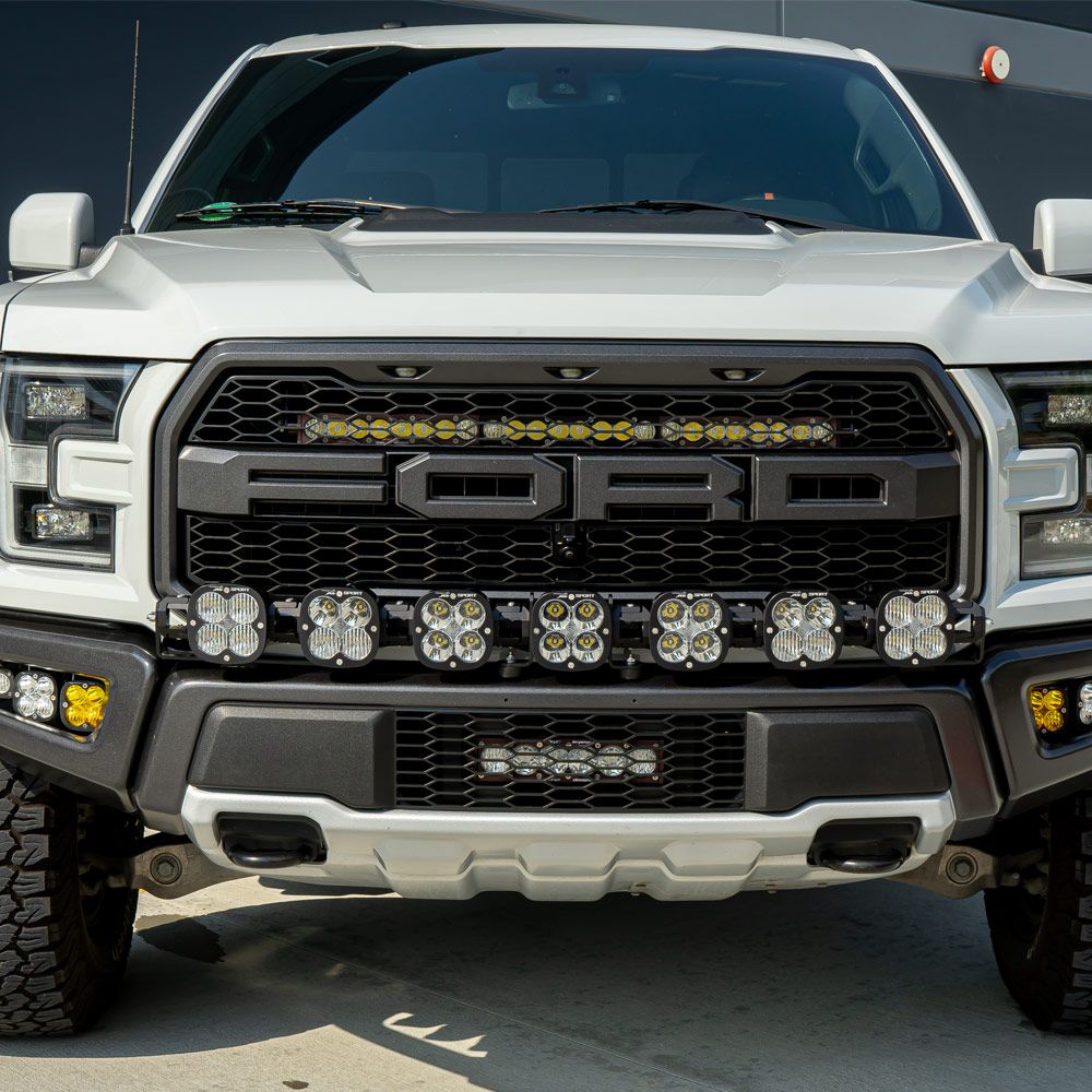Baja Designs Bumper LED Light Kit XL Linkable Series Multi Pattern Clear Lens For Ford F-150 Raptor 2017-2020 447740