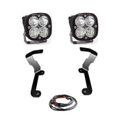 Baja Designs A-Pillar Light Kit Pair Squadron Sport Series Driving/Combo Pattern Clear Lens 447742