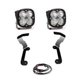 Baja Designs A-Pillar Light Kit Pair Squadron Sport Series Driving/Combo Pattern Clear Lens 447742