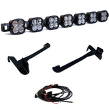 Kit de luces LED para parachoques Baja Designs XL, serie conectable, lente transparente multipatrón, cableado de palanca 447749