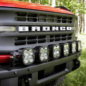 Baja Designs Bumper LED Light Kit 6 XL Linkable Series Multi Pattern Clear Lens Upfitter Wiring 447750