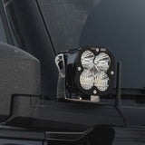 Baja Designs A-Pillar Light Kit Pair XL80 Series Driving/Combo Pattern Clear Lens Toggle Wiring 447751