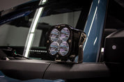 Baja Designs A-Pillar Light Kit Pair XL Sport Series Spot Pattern Clear Lens Toggle Wiring 447753