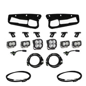 Baja Designs Fog Pocket Light Kit S2 Sport Series Multi Pattern Clear Lens Upfitter Wiring 447760UP