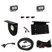 Baja Designs Dual S2 Sport Series Wide Cornering Pattern Clear Lens Toggle Wiring 447764