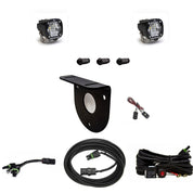 Baja Designs Dual S2 Sport Series Wide Cornering Pattern Clear Lens Toggle Wiring 447766