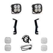 Baja Designs A-Pillar Light Kit Pair XL Sport Series Driving/Combo Pattern Clear Lens 447774