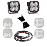 Baja Designs A-Pillar Light Kit Pair Squadron Sport Series Spot Pattern Clear Lens 447796