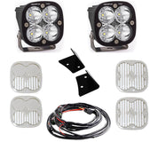 Baja Designs A-Pillar Light Kit Pair Squadron Pro Series Spot Pattern Clear Lens 447797
