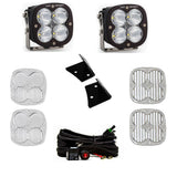 Baja Designs A-Pillar Light Kit Pair XL Sport Series Driving/Combo Pattern Clear Lens 447798