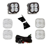 Baja Designs A-Pillar Light Kit Pair XL Pro Series Driving/Combo Pattern Clear Lens 447799