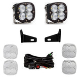 Baja Designs A-Pillar Light Kit Pair XL Sport Series Driving/Combo Pattern Clear Lens 447806
