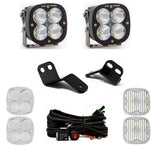 Baja Designs A-Pillar Light Kit Pair XL Pro Series Driving/Combo Pattern Clear Lens 447823