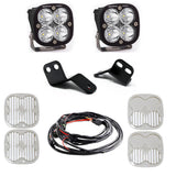 Baja Designs A-Pillar Light Kit Pair Squadron Sport Series Driving/Combo Pattern Clear Lens 447827