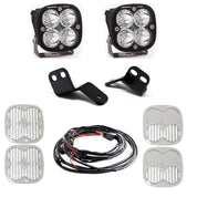 Baja Designs A-Pillar Light Kit Pair Squadron Sport Series Driving/Combo Pattern Clear Lens 447827
