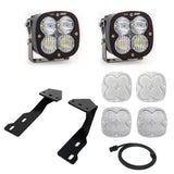 Baja Designs A-Pillar Light Kit Pair XL80 Series Driving/Combo Pattern Clear Lens Toggle Wiring 447858