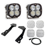 Baja Designs A-Pillar Light Kit Pair XL Pro Series Driving/Combo Pattern Clear Lens Toggle Wiring 447859